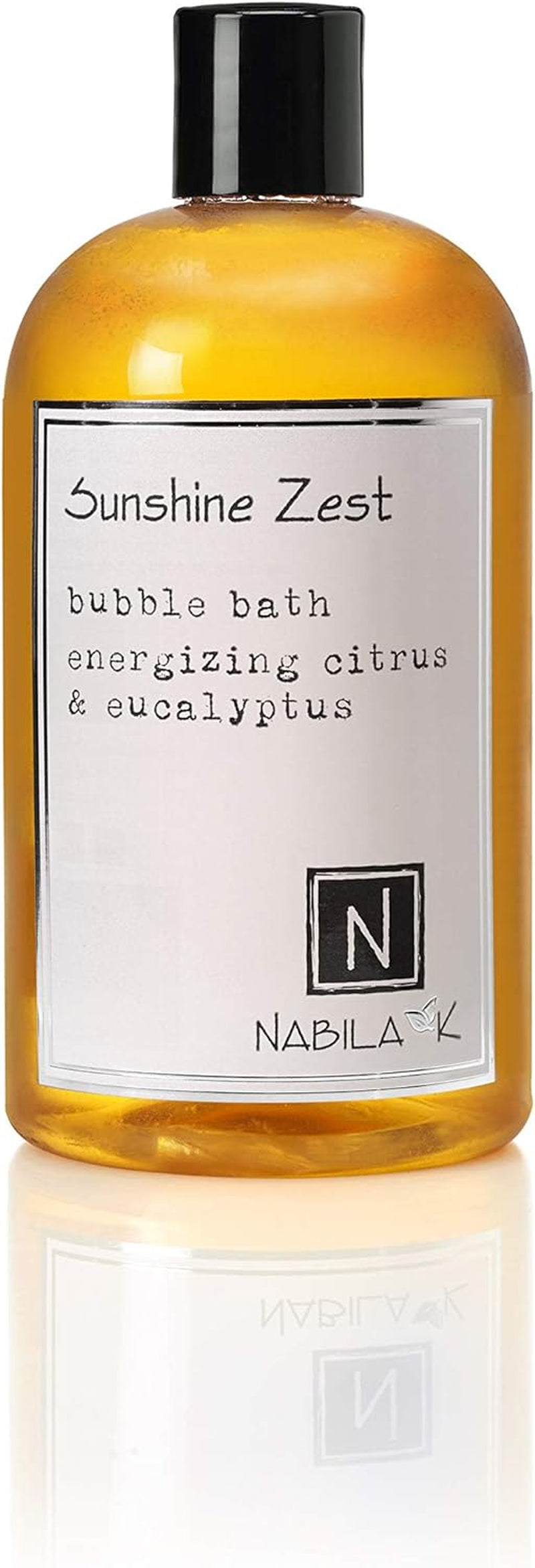 Sunshine Zest Bubble Bath with Citrus & Eucalyptus Scent by  - Essential Oils with Natural Ingredients for Sensitive Skin, Tear-Free, Gentle, Moisturizing - Luxury for Women & Men, 16 Oz