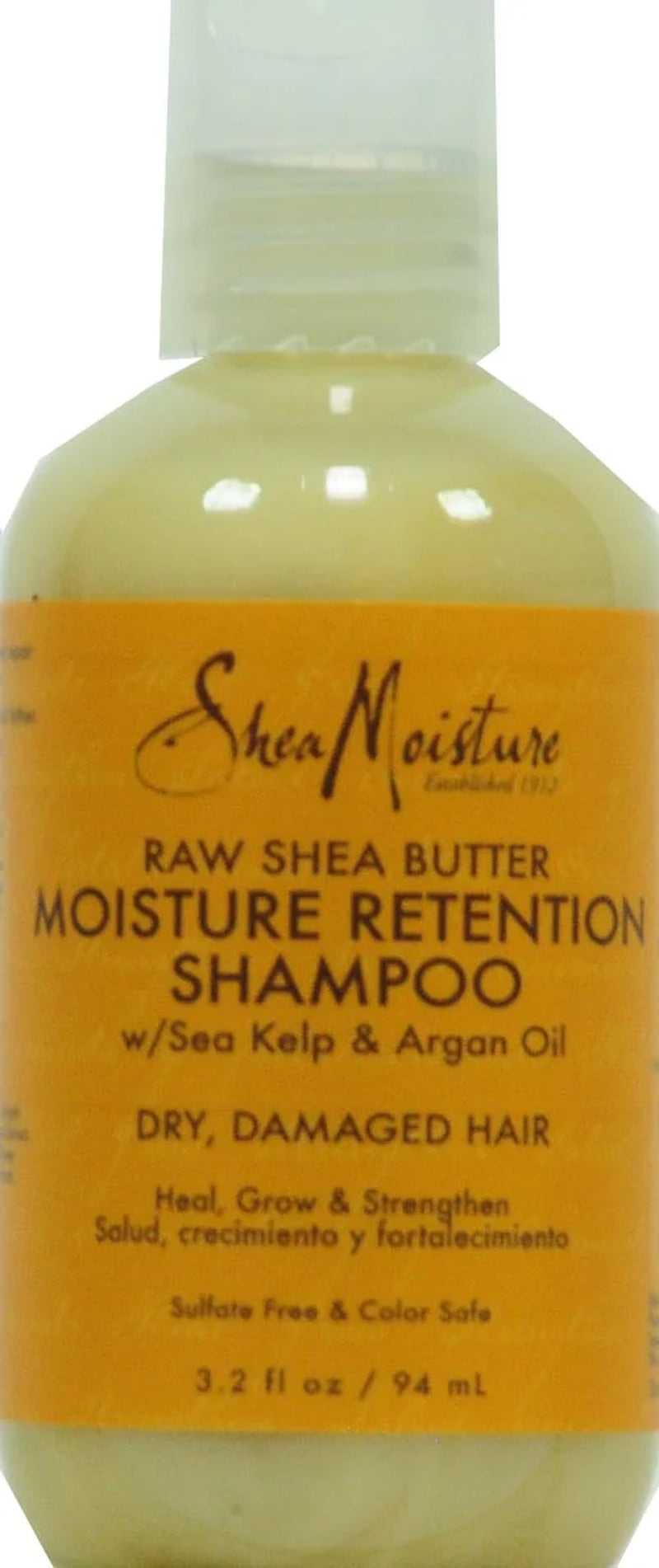 Raw Shea Butter Shampoo Travel, 3.2 Oz