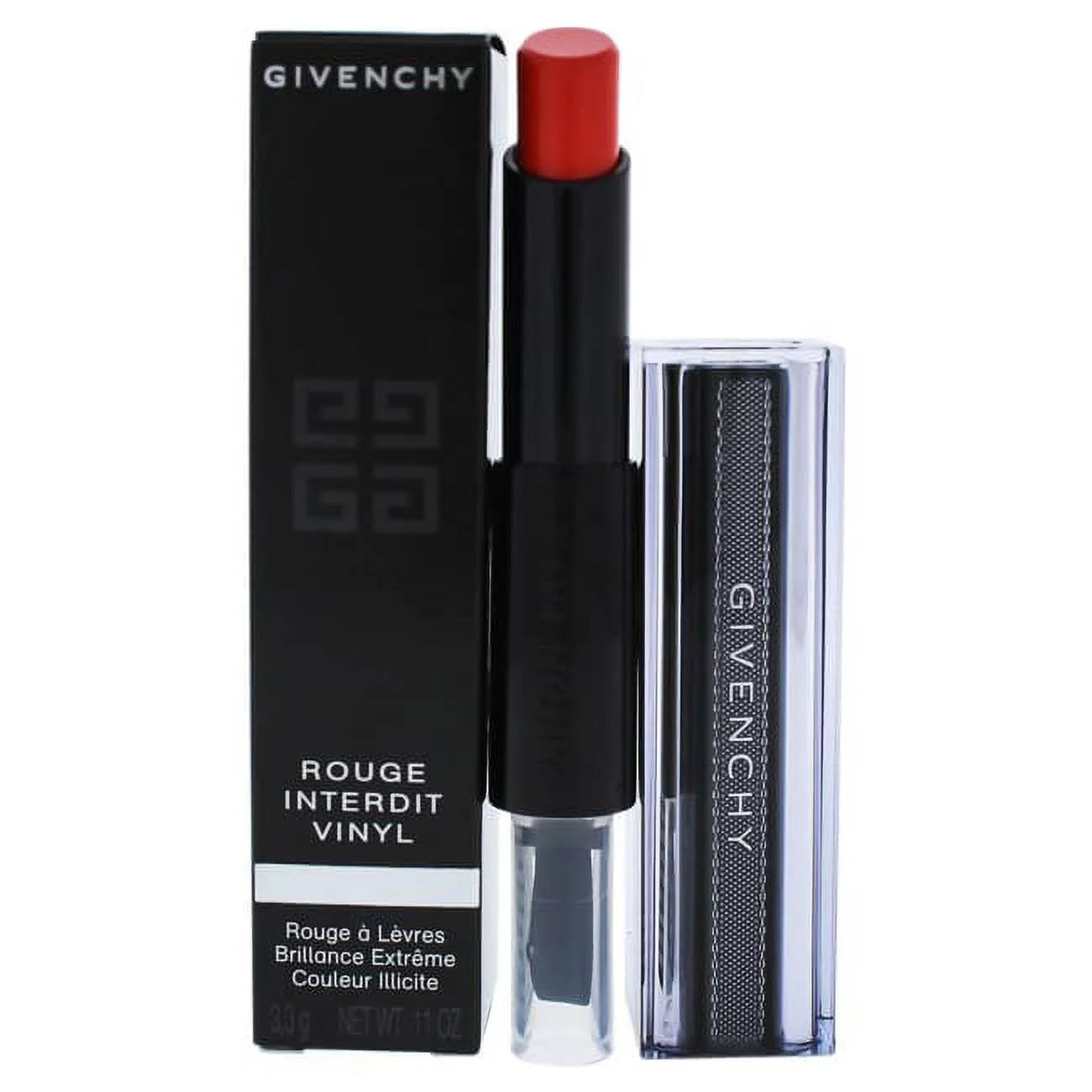 Rouge Interdit Vinyl Lipstick - 09 Corail Redoutable 0.11 Oz Lipstick