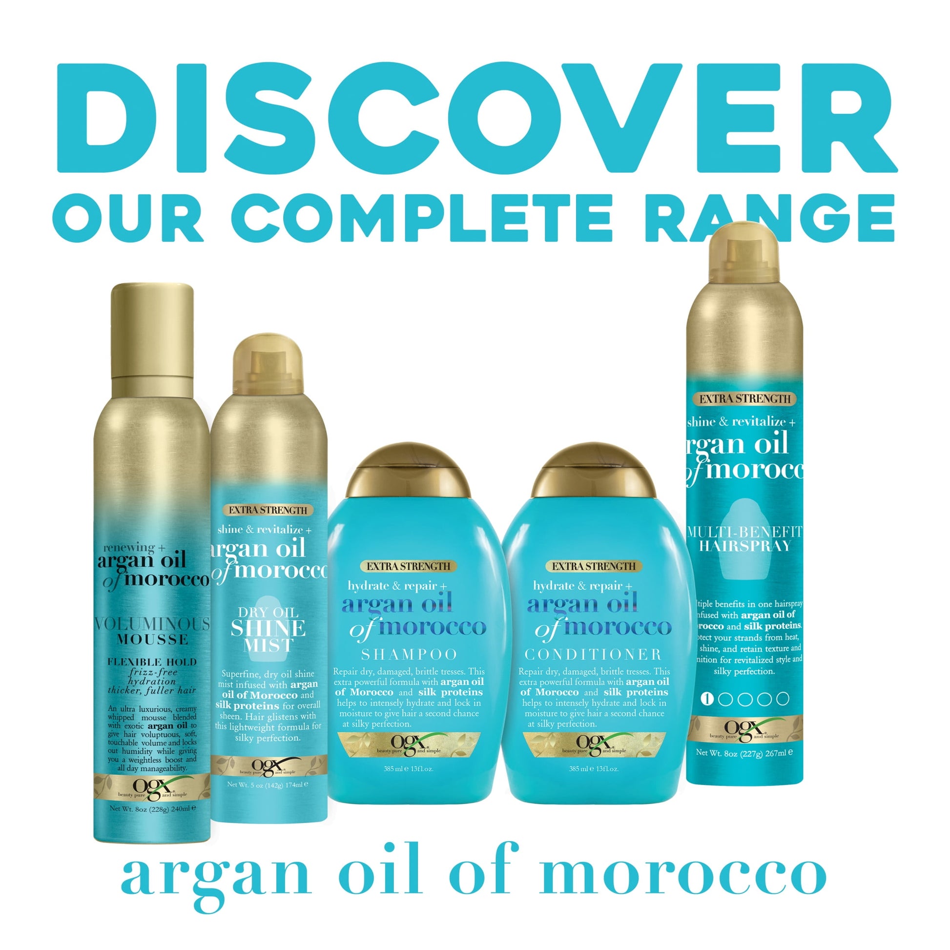 Extra Strength Argan Oil of Morocco Hydrating Shampoo