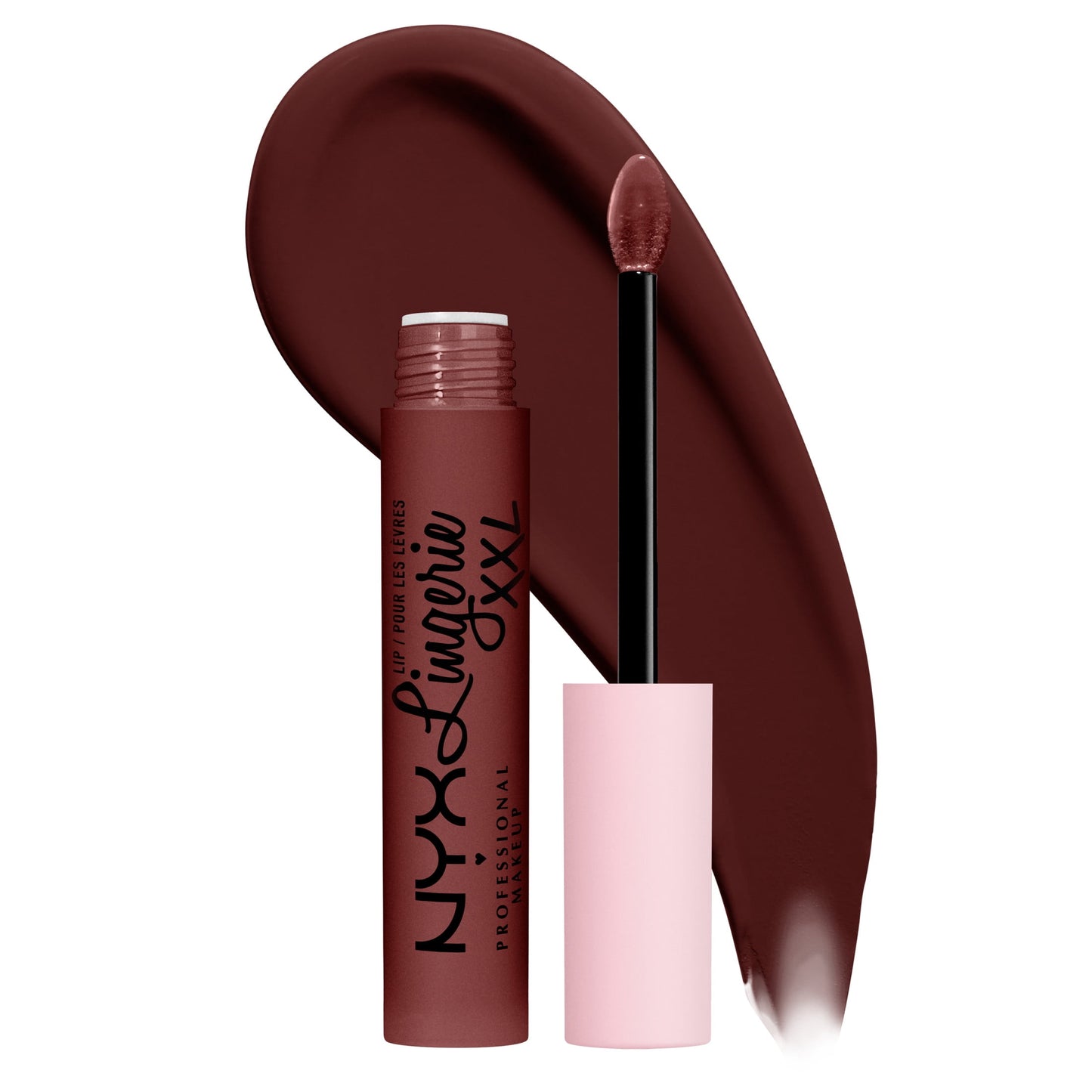 Lip Lingerie XXL Smooth Matte Liquid Lipstick, 16Hr Longwear, Deep Mesh, 0.13 Fl Oz