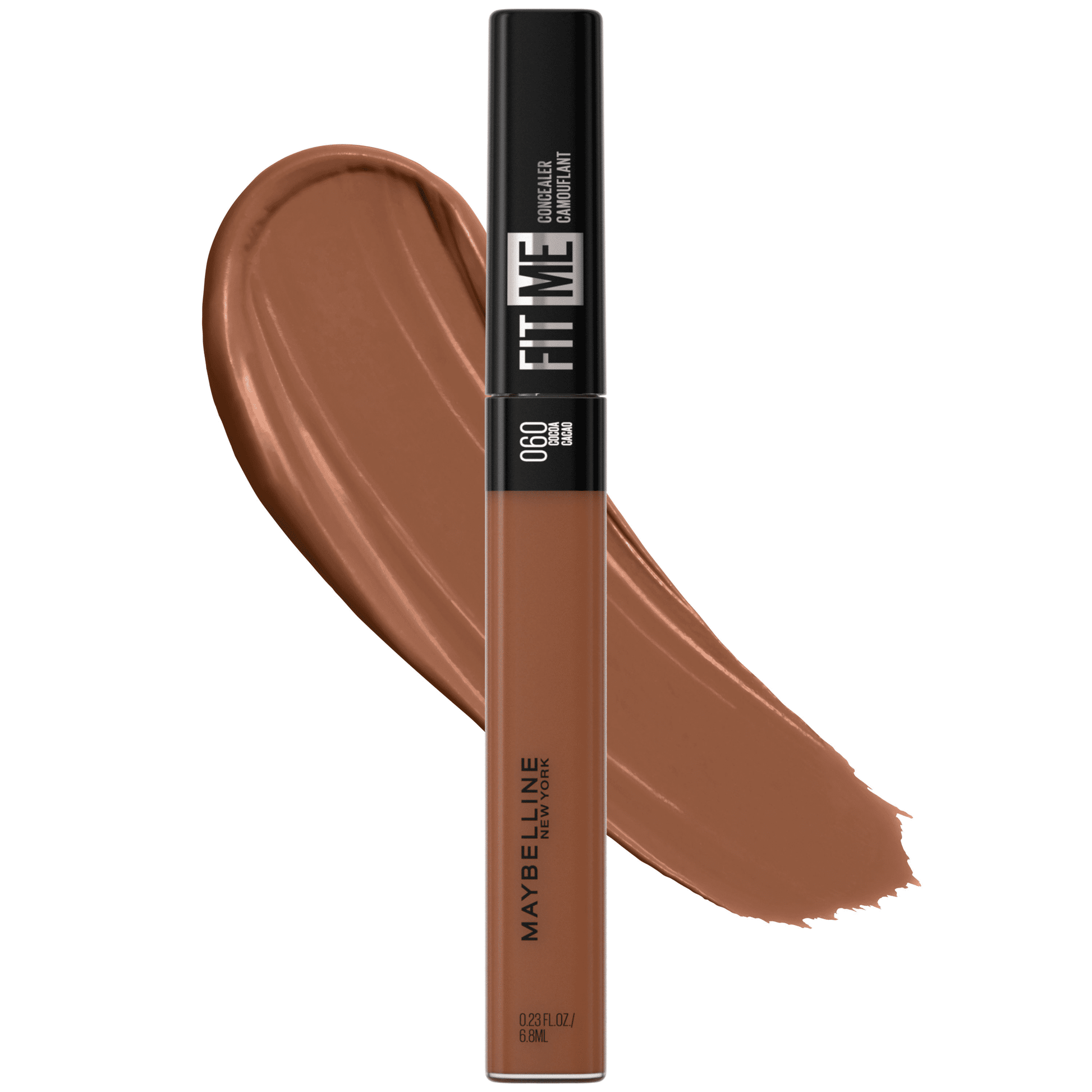 Fit Me Liquid Concealer Makeup, Natural Coverage, Oil-Free, Cocoa, 0.23 Fl Oz