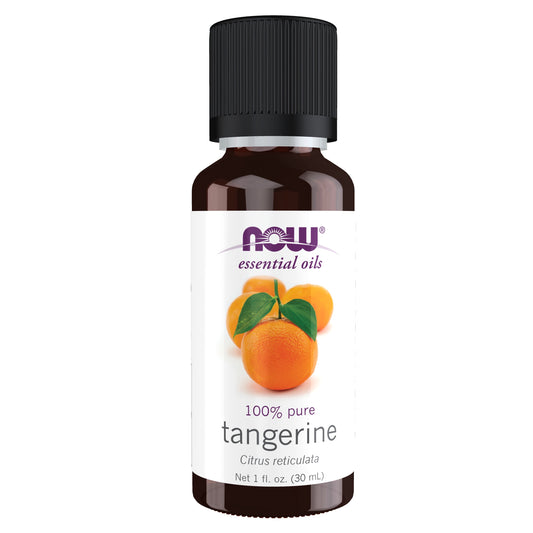 Essential Oils, Tangerine Oil, Cheerful Aromatherapy Scent, Cold Pressed, 100% Pure, Vegan, Child Resistant Cap, 1-Ounce