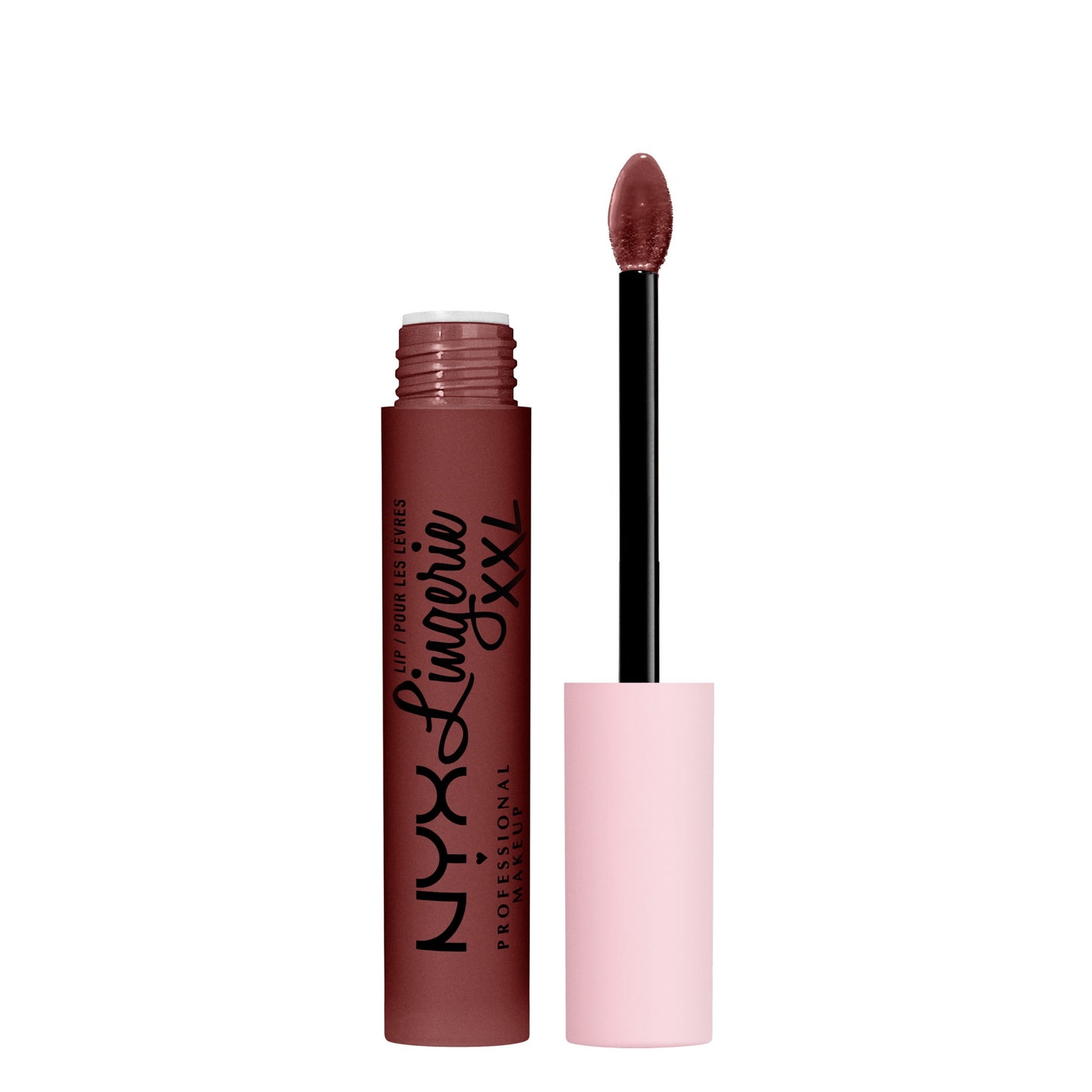 Lip Lingerie XXL Smooth Matte Liquid Lipstick, 16Hr Longwear, Deep Mesh, 0.13 Fl Oz