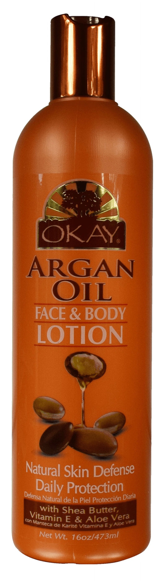 Argan Oil Face & Body Lotion, 16 Oz